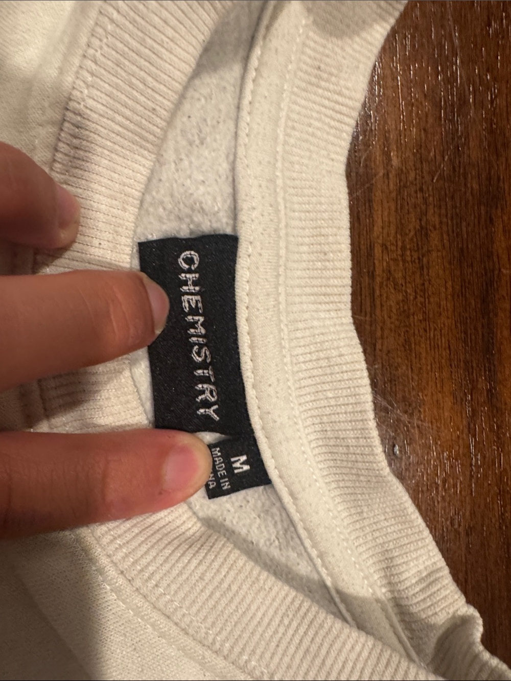 Cream Chevrolet Corvette Graphic Crewneck Sweatshirt - Picture 2 of 3